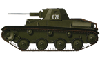 Легкий танк Т-60 132-го отдельного танкового батальона. Закавказский фронт, ноябрь 1942 года.