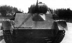 Серийный Т-70М. Вид спереди. Сентябрь 1942 год.