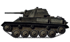 Лёгкий танк Т-70М из состава 28-й гвардейской танковой бригады. Машина имеет собственное имя "Вихрь". 39-я армия, август 1943 года (рис. С.Игнатьев).
