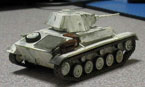 Модель лёгкого танка Т-70М (В.Крестинин).