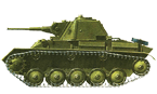 Серийный танк Т-70М. Вид на левый борт (рис. М.Петровский).