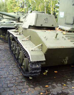 Лёгкий танк Т-70М из экспозиции Музея Великой Отечественной войны, г.Киев, Украина (фото А.Николаев).