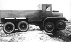 Испытания ЯГ-12. Преодоление рва. Зима 1933 г.