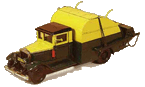 Модель мусороуборочного автомобиля МС-1