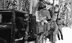 Современная постановка советско-финской войны 1940 г. с участием грузовика ЗИС-5