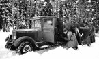 Современная постановка советско-финской войны 1940 г. с участием грузовика ЗИС-5