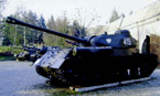 Тяжёлый танк ИС-2 экспонирующийся в музее Борьбы за независимость Великопольши в Познани.