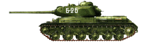 Тяжёлый танк ИС-85. 3-й Белорусский фронт, Прибалтика, 1944 г.