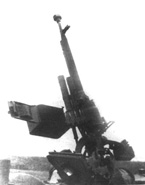 Установка 12,7-мм пулемёта ДШК для стрельбы по воздушным целям.