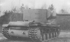 КВ-2 с пониженной башней МТ-2