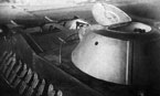 Вид сверху на бронеавтомобиль ПБ-7. Ижорский завод, осень 1937 года. Хорошо видны люки для посадки экипажа - два в крыше корпуса и один в башне, а также поручень для ограничения углов склонения пулеметов ДТ при стрельбе вперед.