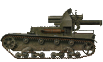 Самоходная установка СУ-5-2 из состава 2-й механизированной бригады Отдельной Дальневосточной армии. Район озера Хасан, август 1938 года. (рис. С.Игнатьев)