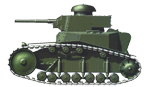 Т-18 перевооружённый 45-мм орудием (вид на левый борт).