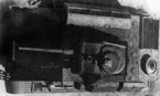 Танк Т-70 с установкой радиостанции (вид сверху).
