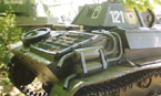 Лёгкий танк Т-70М из экспозиции Музея Великой Отечественной войны на Поклонной горе, г. Москва (фото Е.Болдырев).